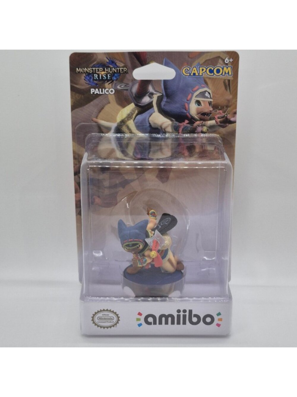 Palico amiibo Monster Hunter Rise Nintendo Switch 3DS Figure New Sealed